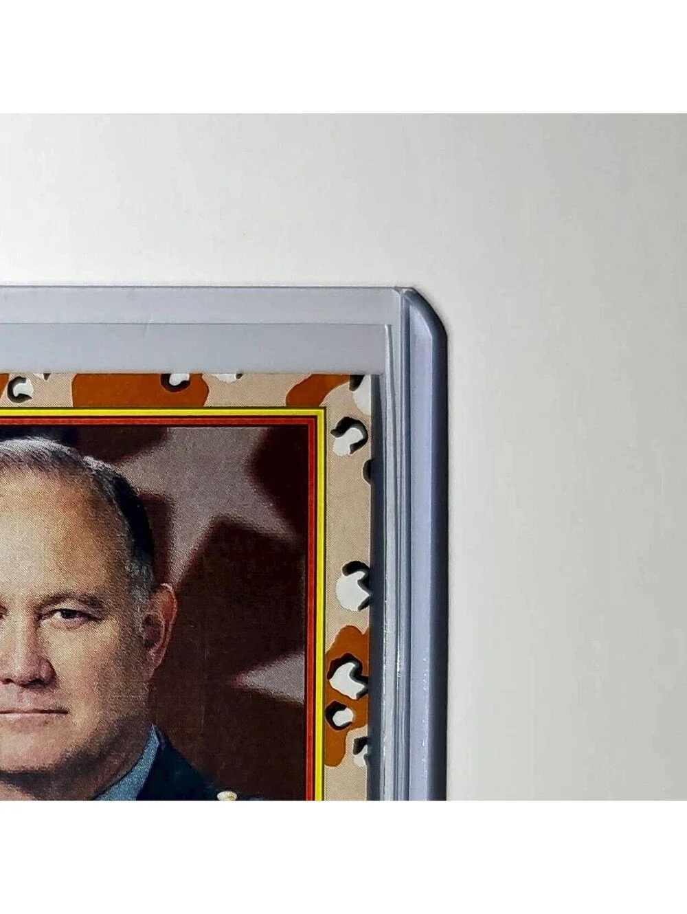 General H. Norman Schwarzkopf 1991 Topps Desert Storm #4 Card - Picture 4 of 10